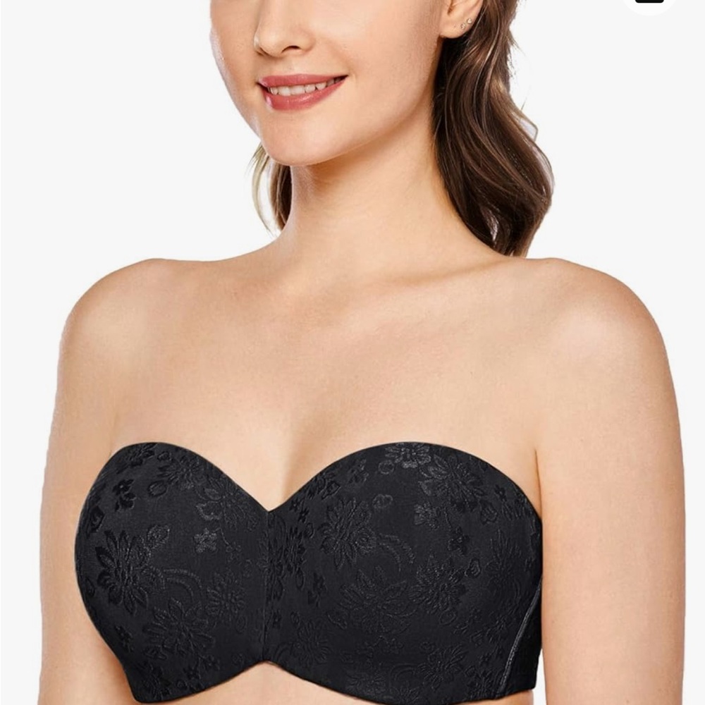 Strapless bra